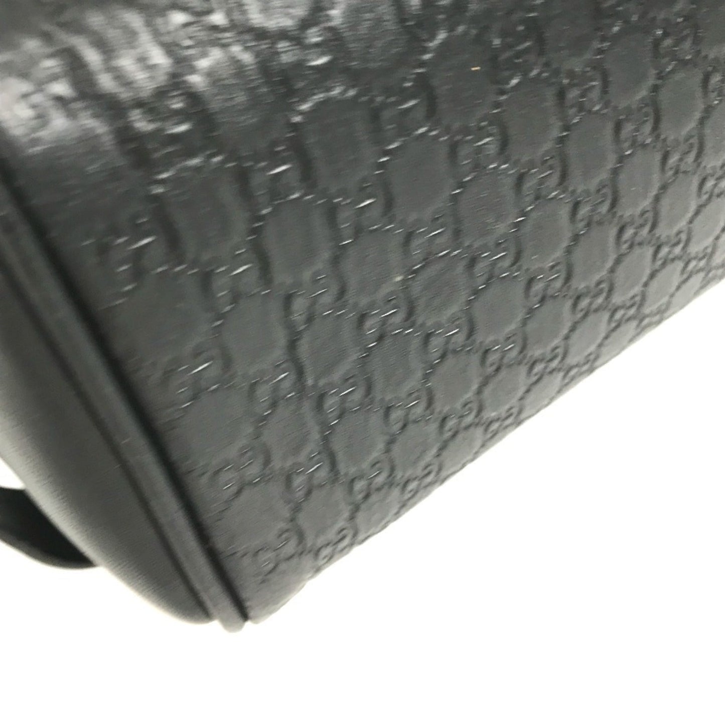 Gucci Guccissima Black Gg Leather Clutch Bag ( )