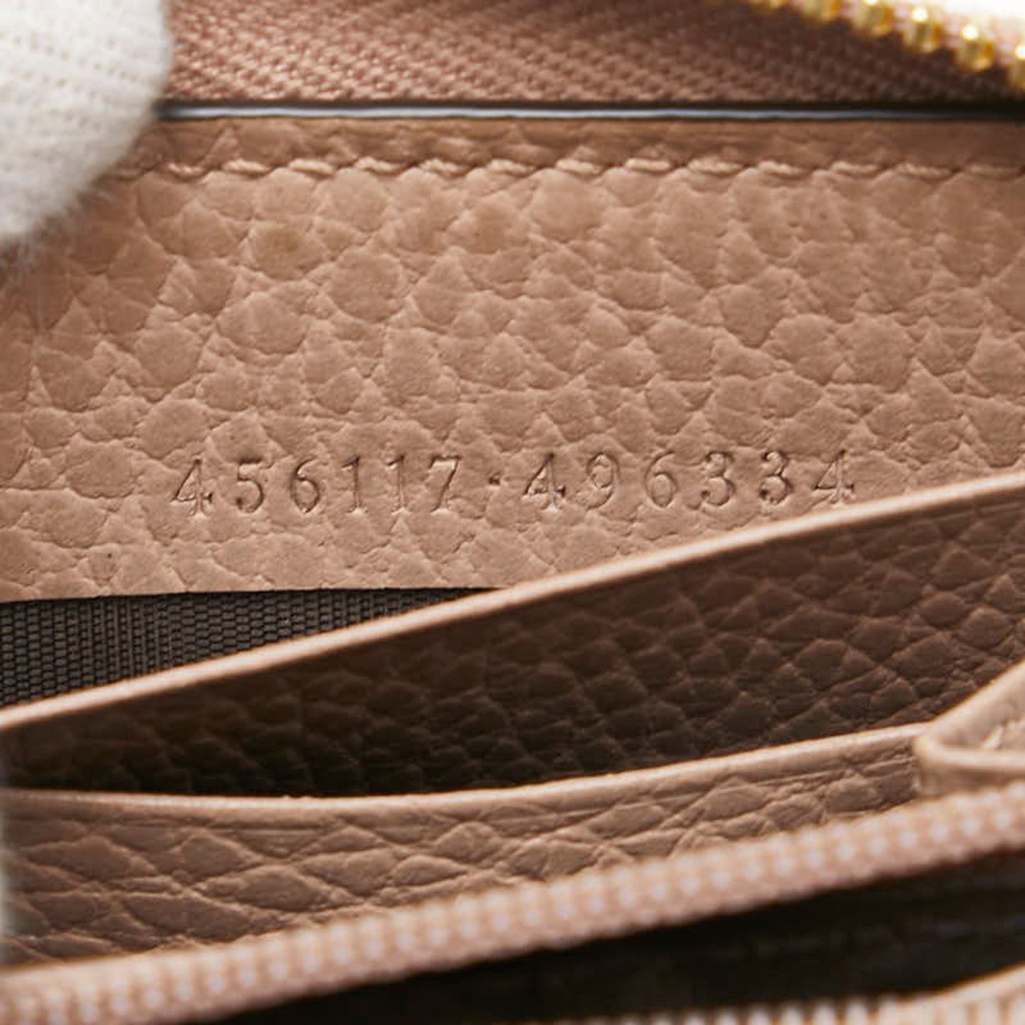 Gucci Beige Pvc Leather Long Wallet (Bi-Fold) ( )
