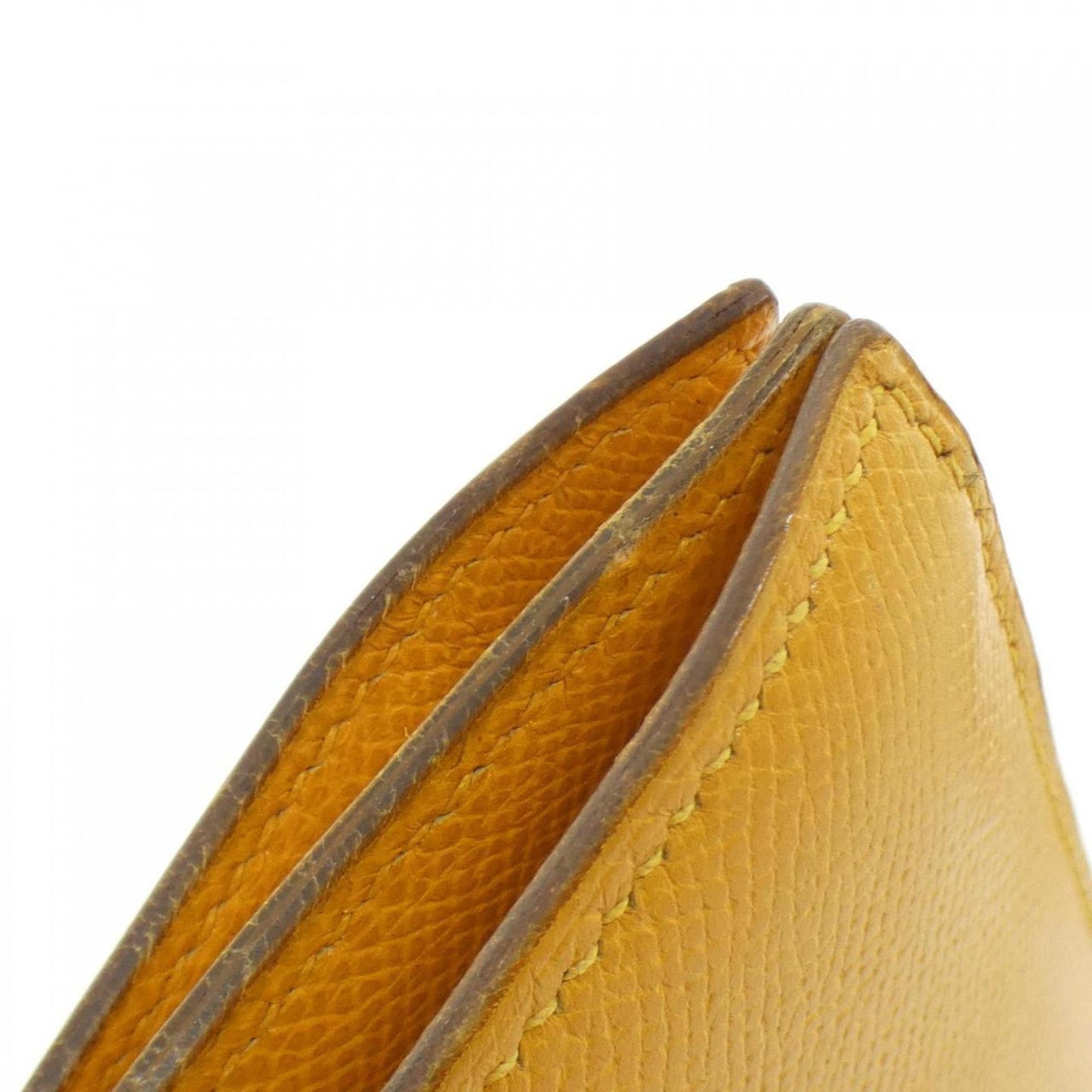 Hermes Jaune Courchevel Leather Shoulder Bag ( )