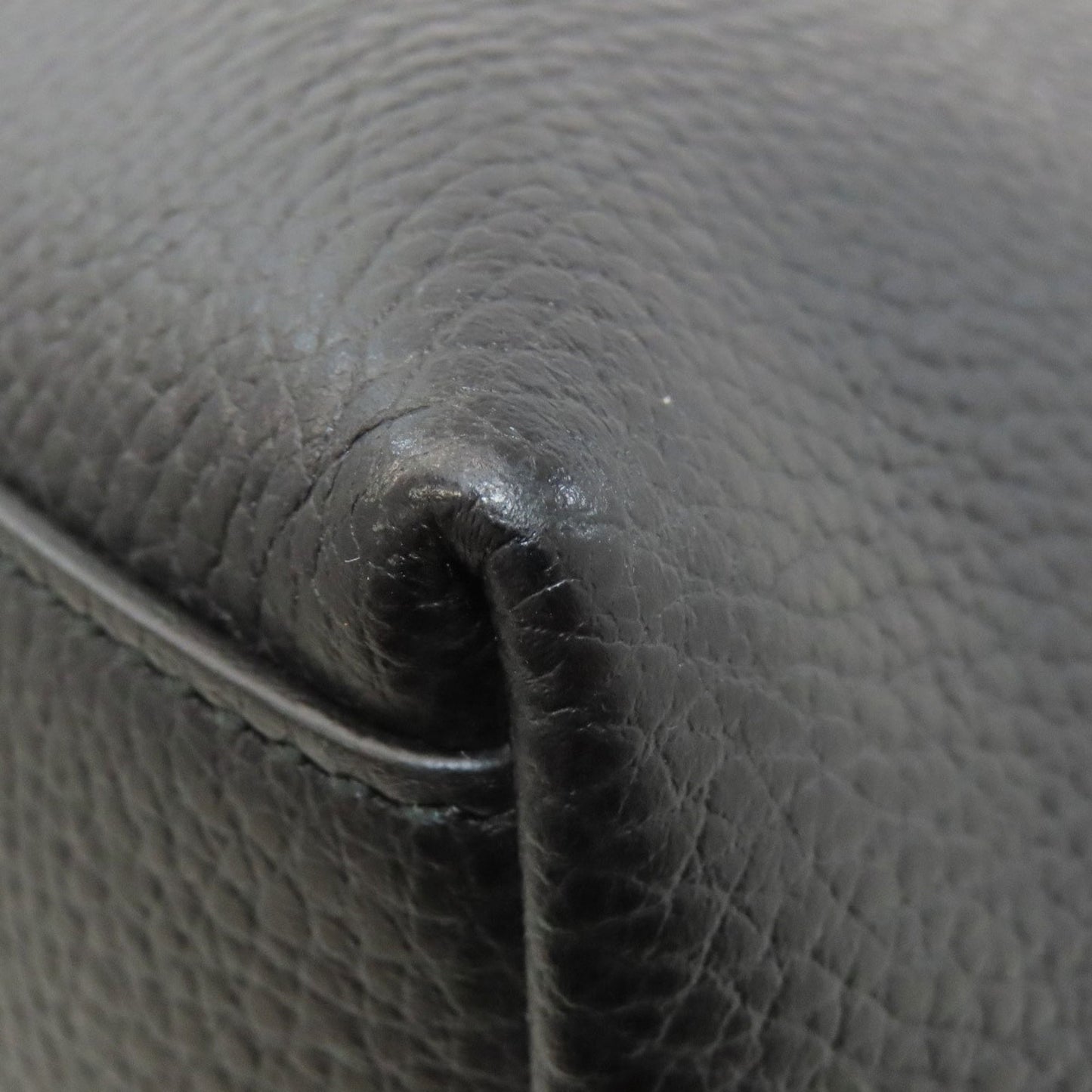 Gucci Black Leather Handbag ( )