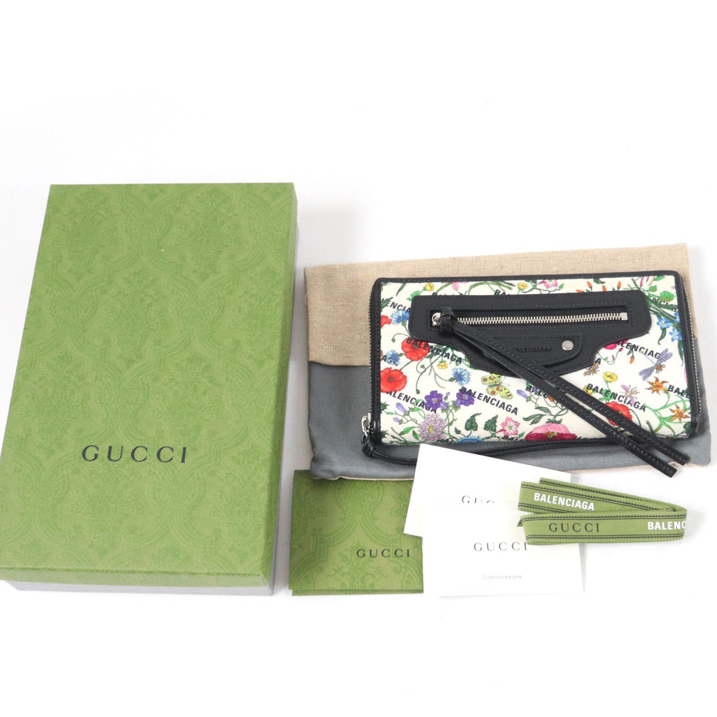 Gucci Multi-Color Long Wallet (Bi-Fold) ( )