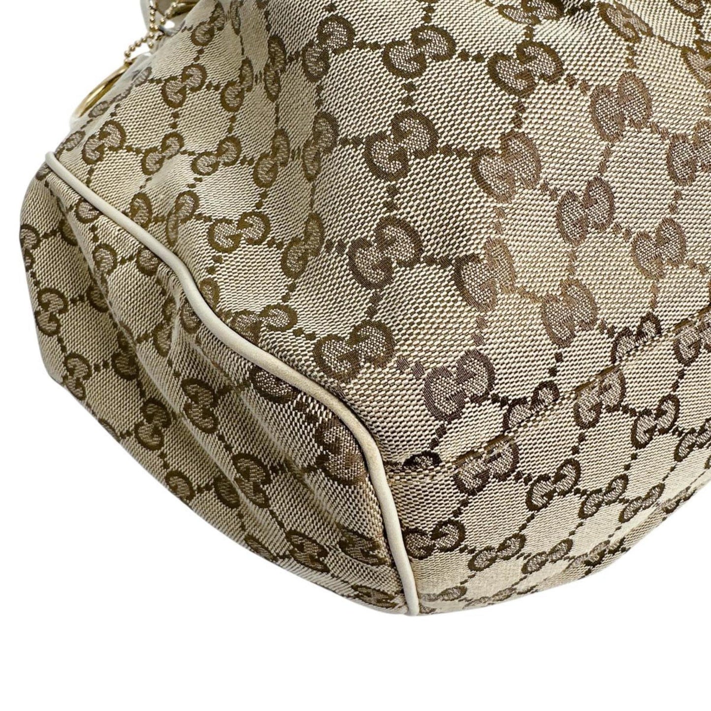 Gucci Gg Canvas Beige Gg Canvas Tote Bag ( )