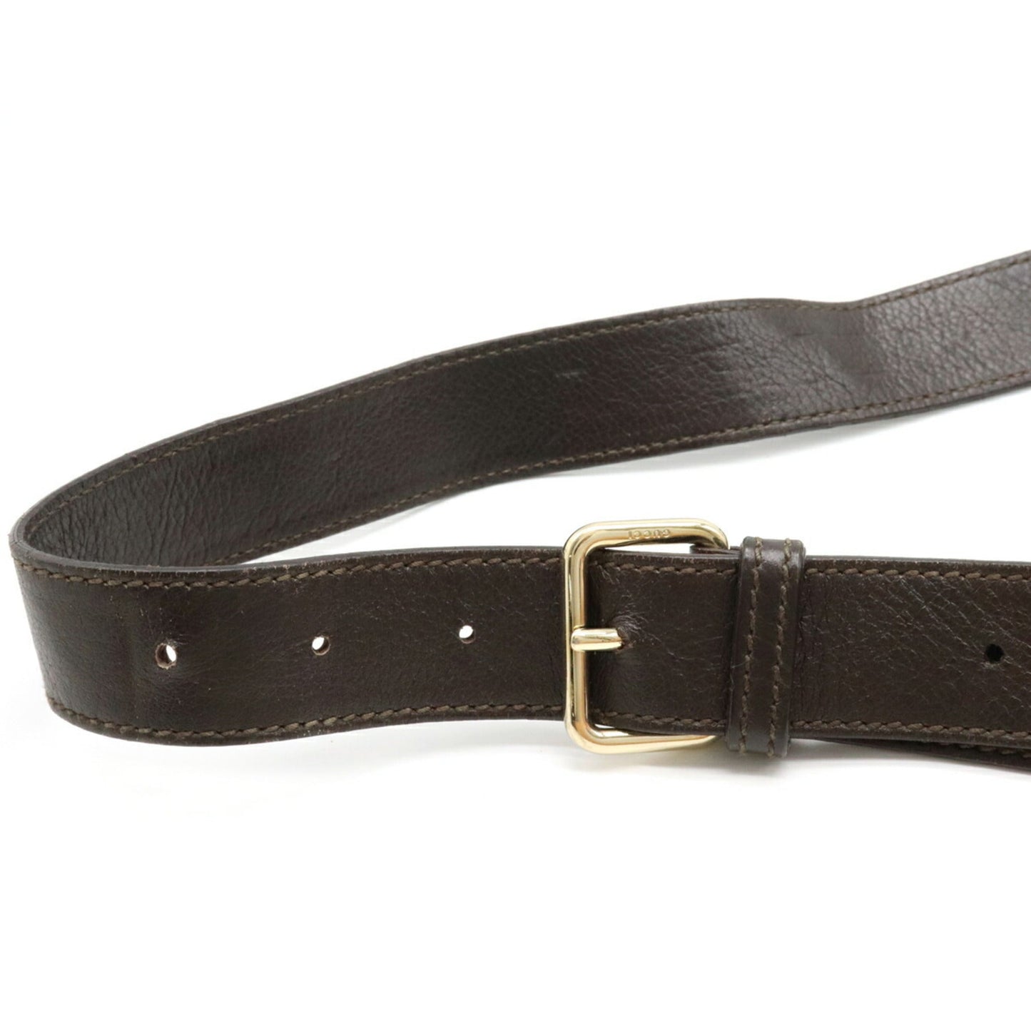 Gucci Brown Leather Crossbody Style 2