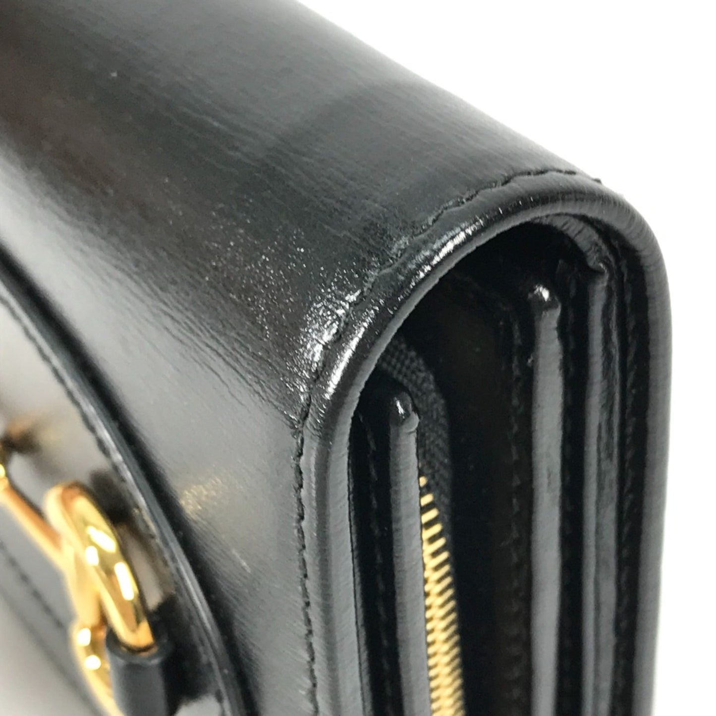 Gucci Black Leather Wallet (Bi-Fold) ( )