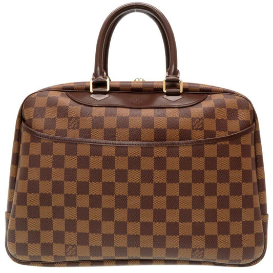 Louis Vuitton Damier Deauville N47272 Bowling Bag Handbag SP Order