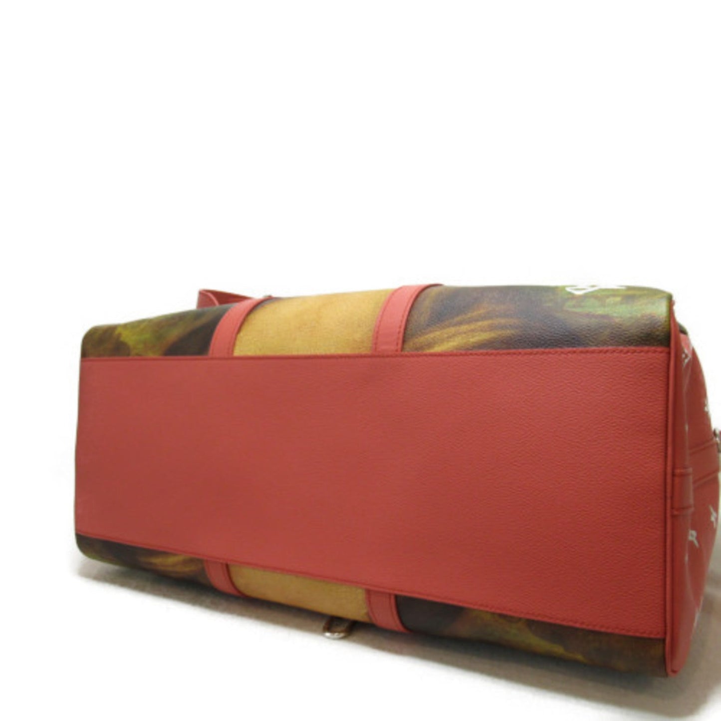 LOUIS VUITTON Da Vinci Keepall Bandouliere 50 Pink Masters collection PVC coated canvas M43377