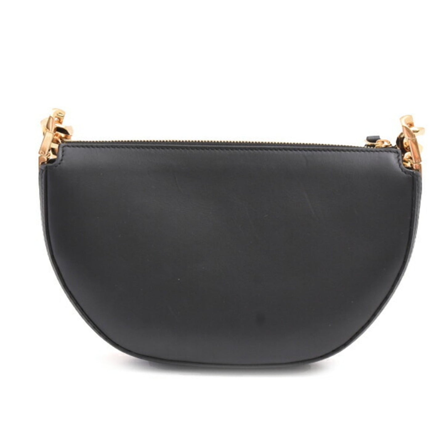 Burberry Black Leather Shoulder Bag ( )