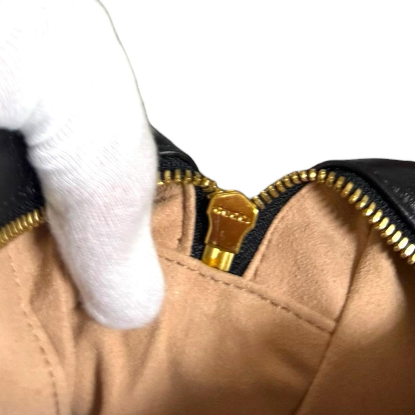 Gucci Black Brown Gg Canvas Shoulder Bag ( )