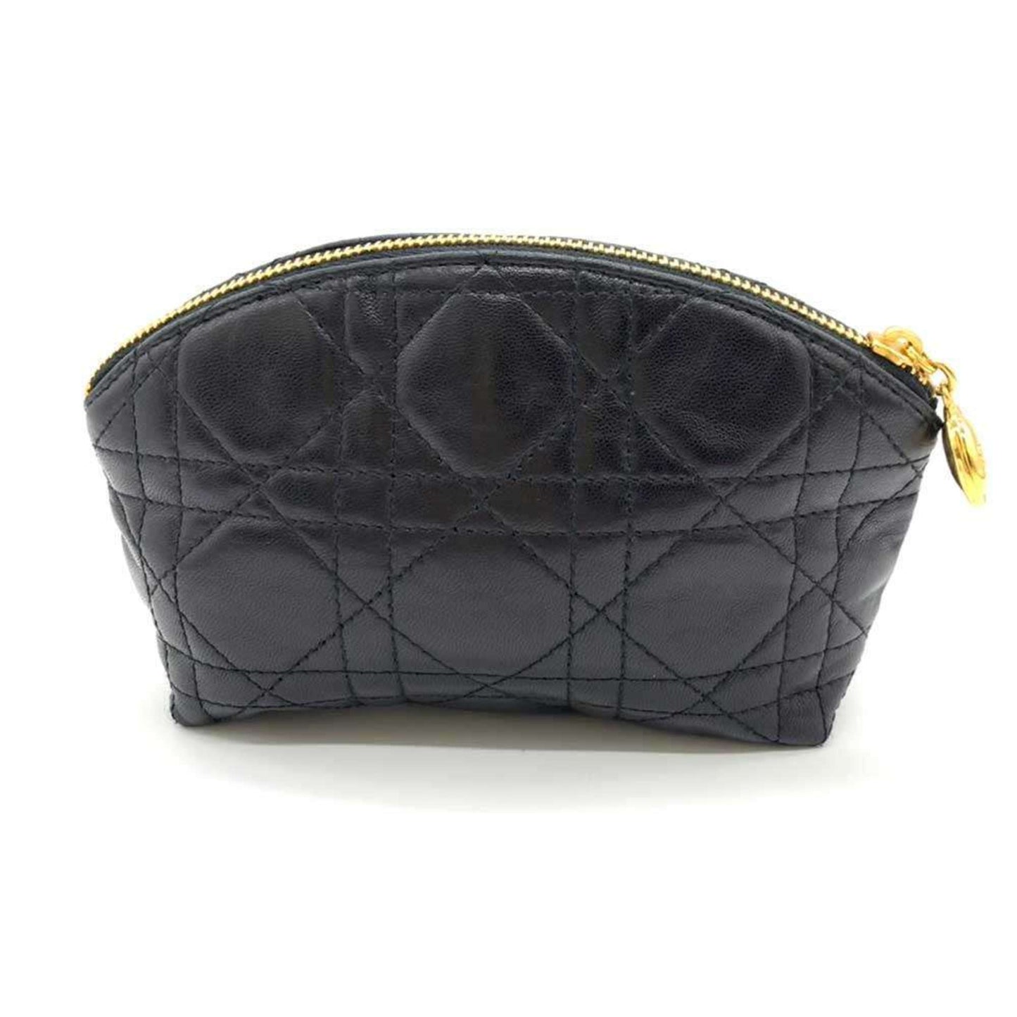 Christian Dior Black Leather Pouch ()