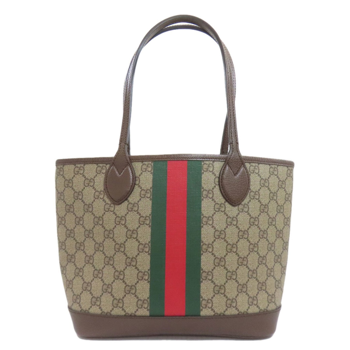 Gucci Brown Pvc Handbag ( )