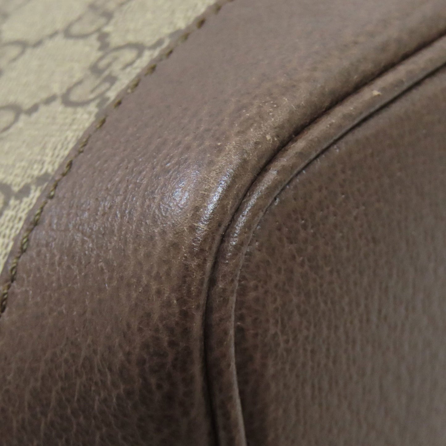 Gucci Brown Pvc Handbag ( )
