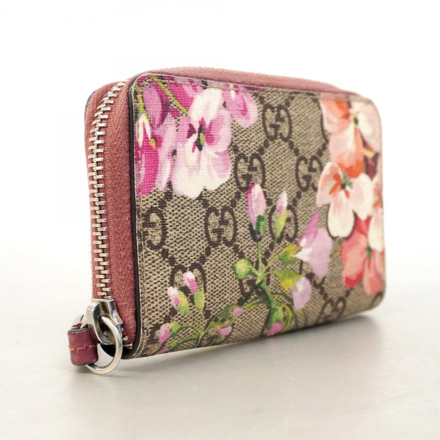 Gucci Brown Pink Pvc Coin Purse/Coin Case ( )