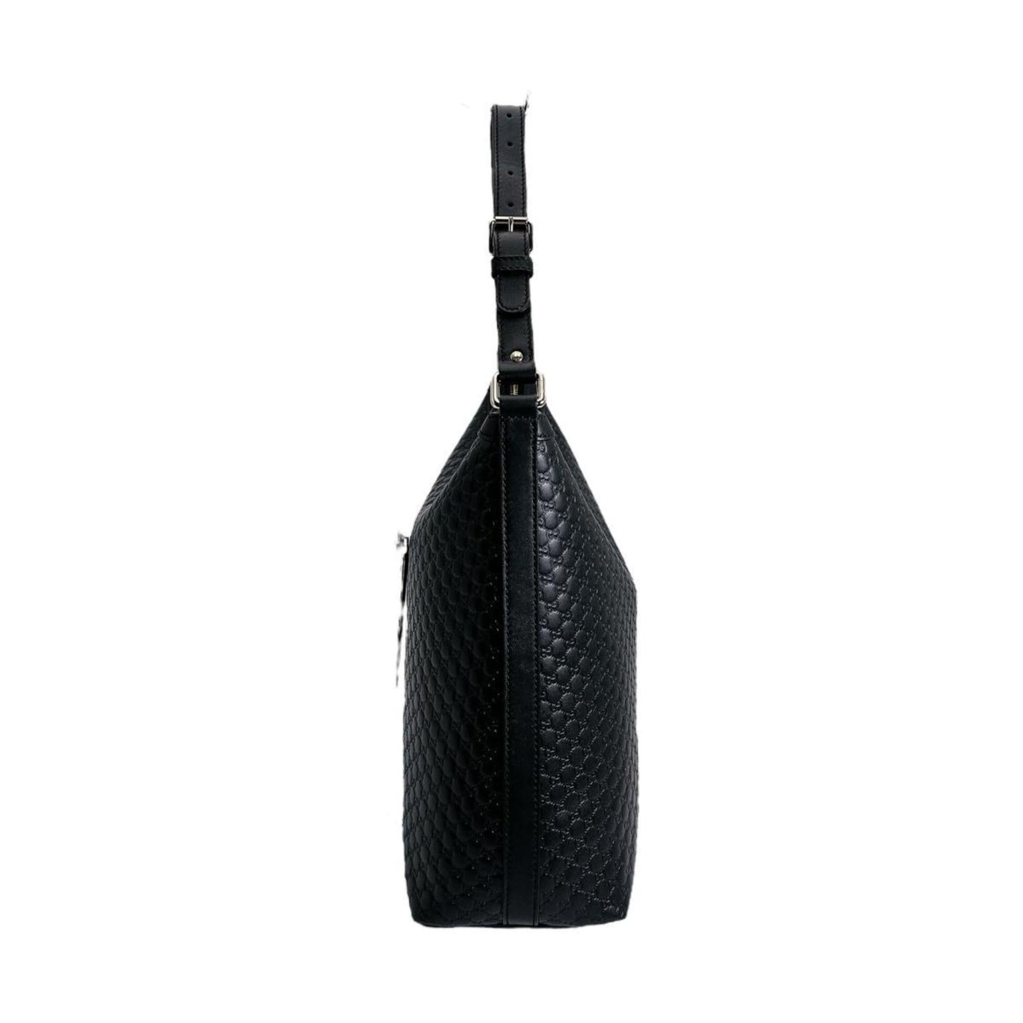 Gucci Black Leather Shoulder Bag ( )