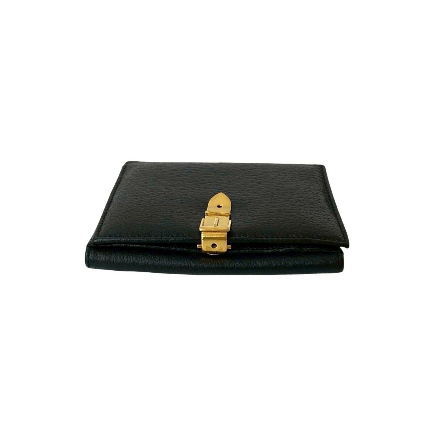 Gucci Black Leather Wallet (Bi-Fold) ( )