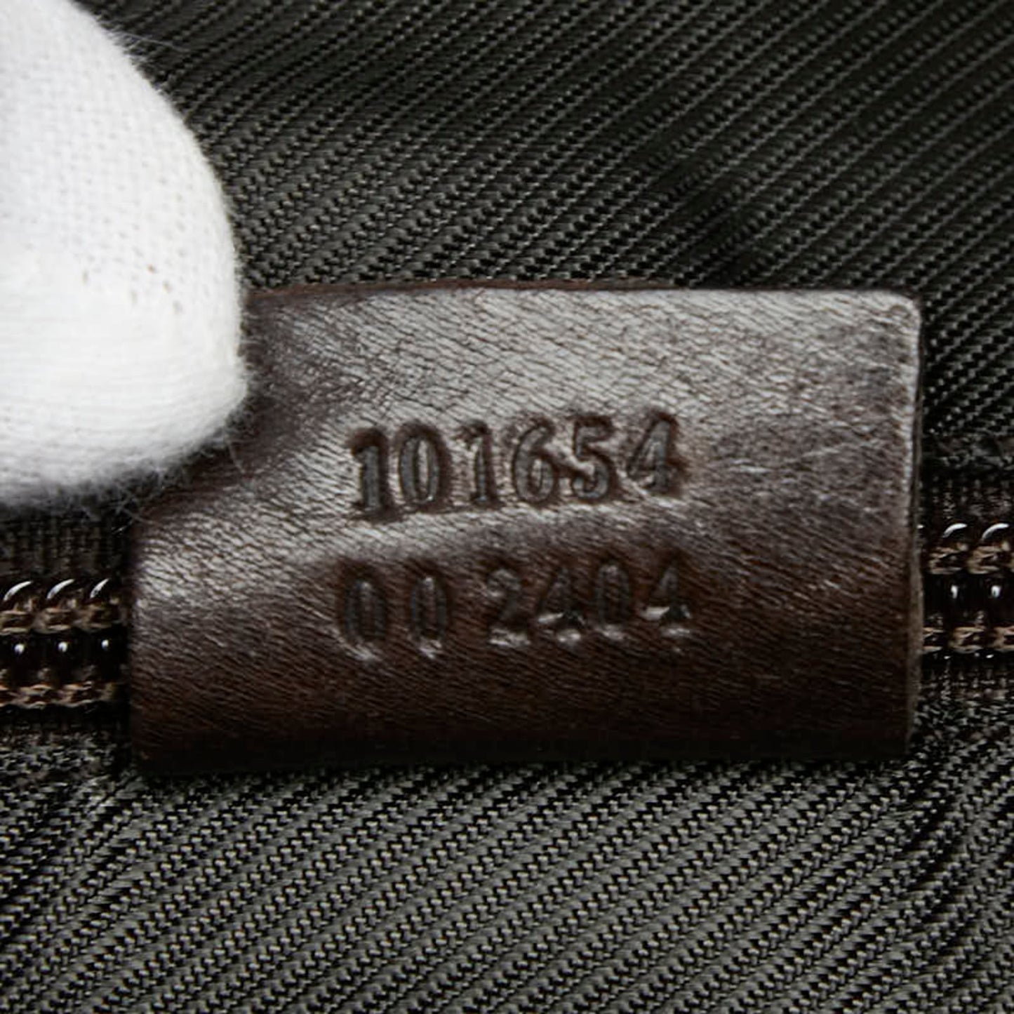 Gucci Brown Canvas Leather Shoulder Bag ( )
