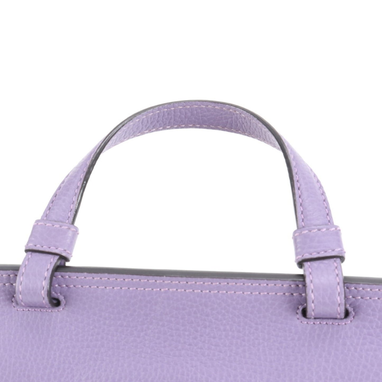 Gucci Purple Leather Handbag ( )