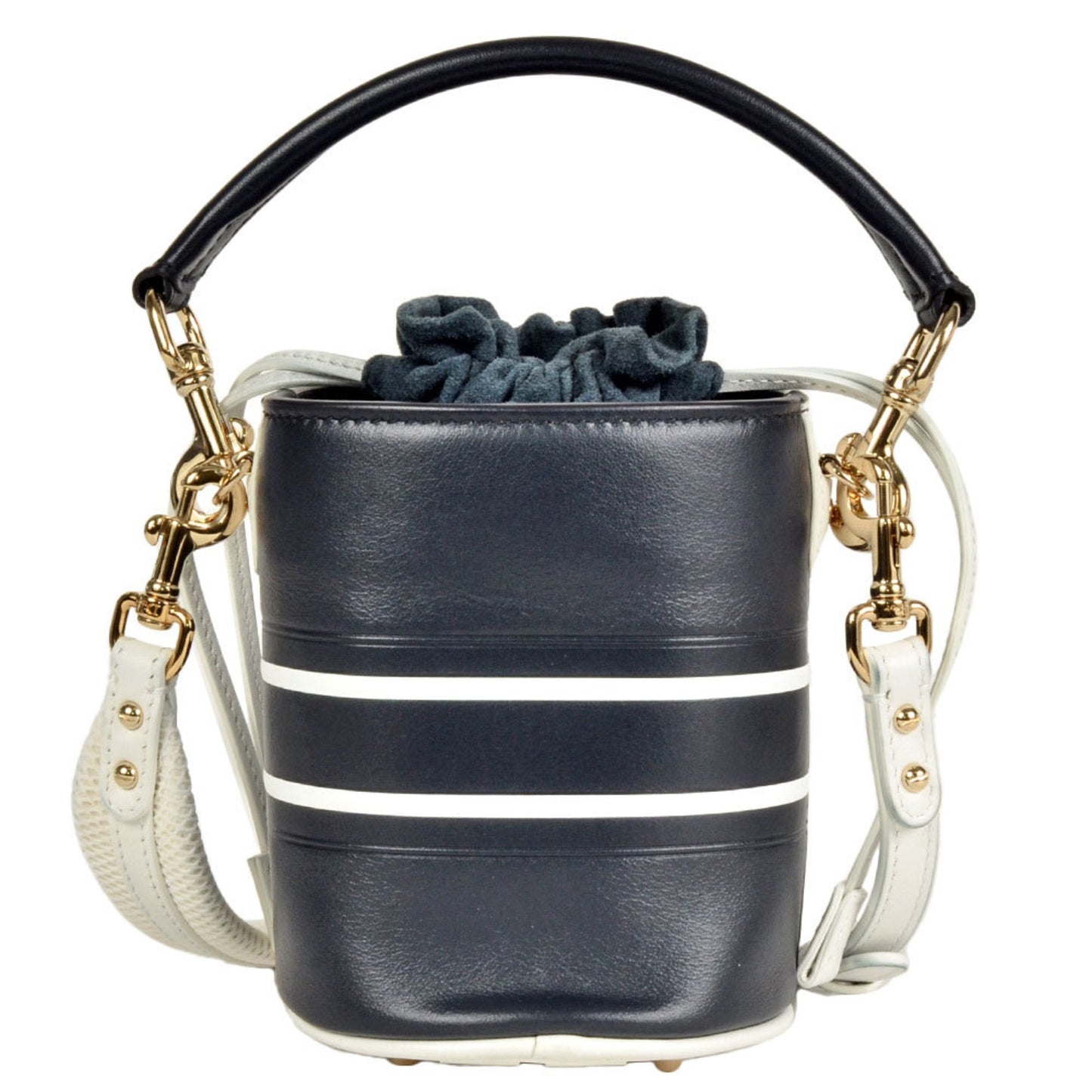 Christian Dior Black Leather Handbag Shoulder Bag ()