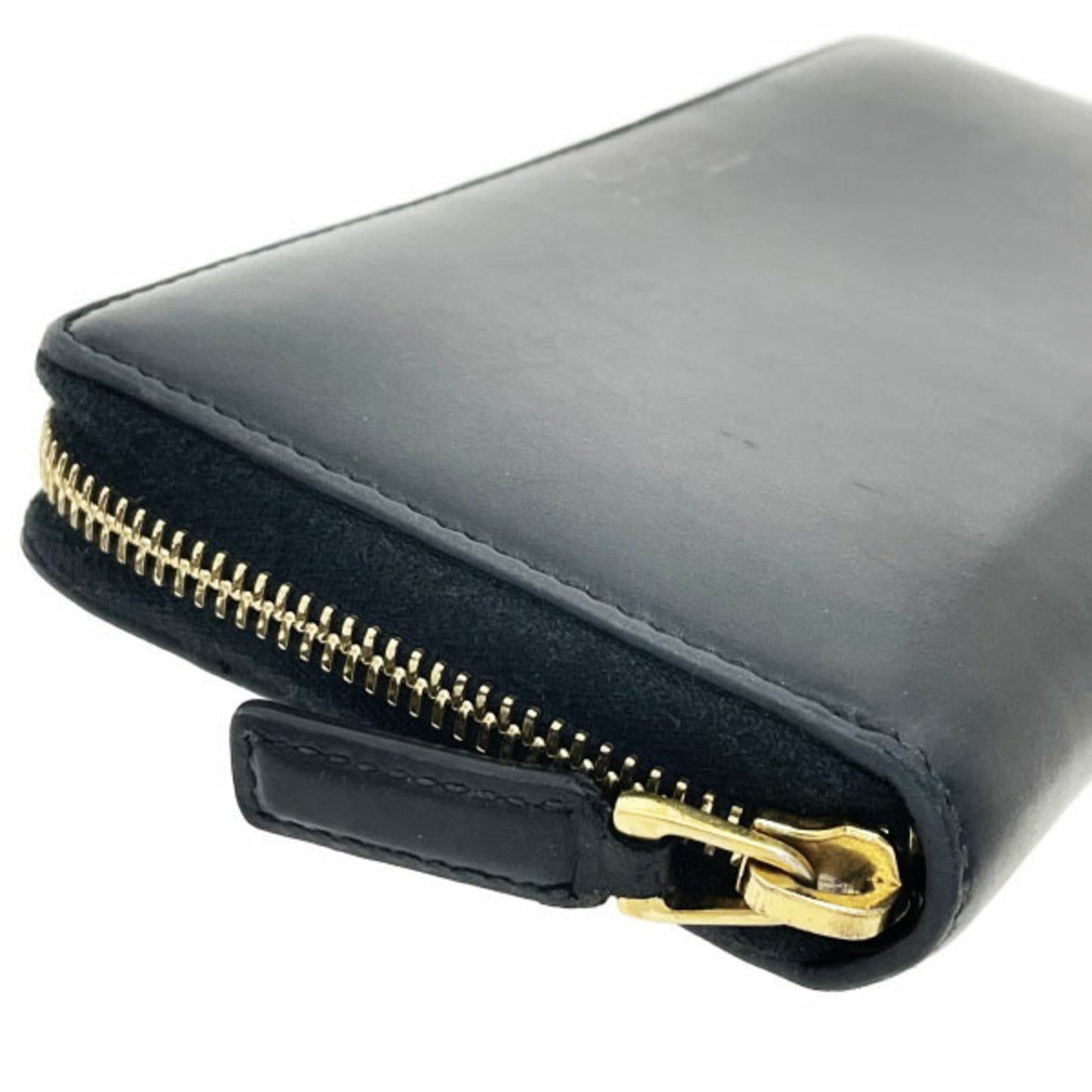 Gucci Black Leather Long Wallet (Bi-Fold) ( )