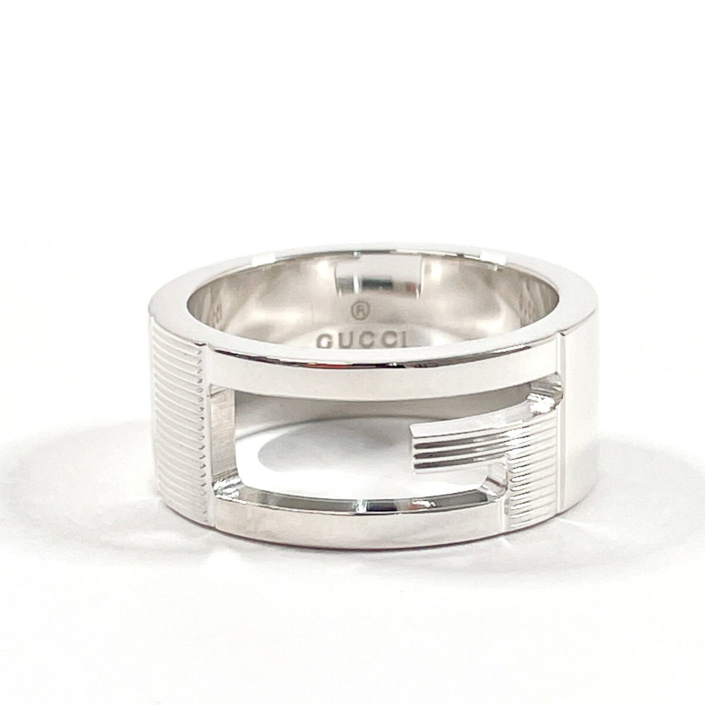 Gucci Silver Silver Band Ring ( )