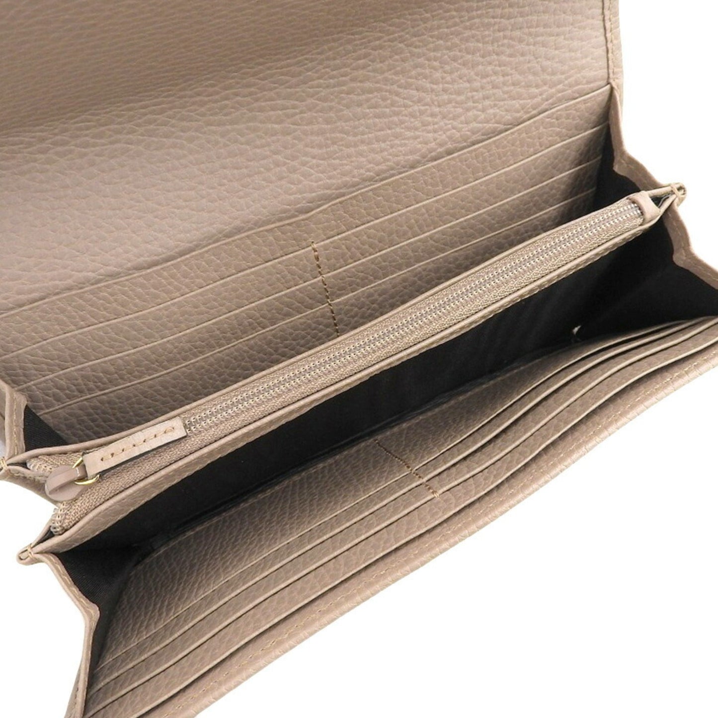 Gucci Beige Leather Coin Purse/Coin Case ( )