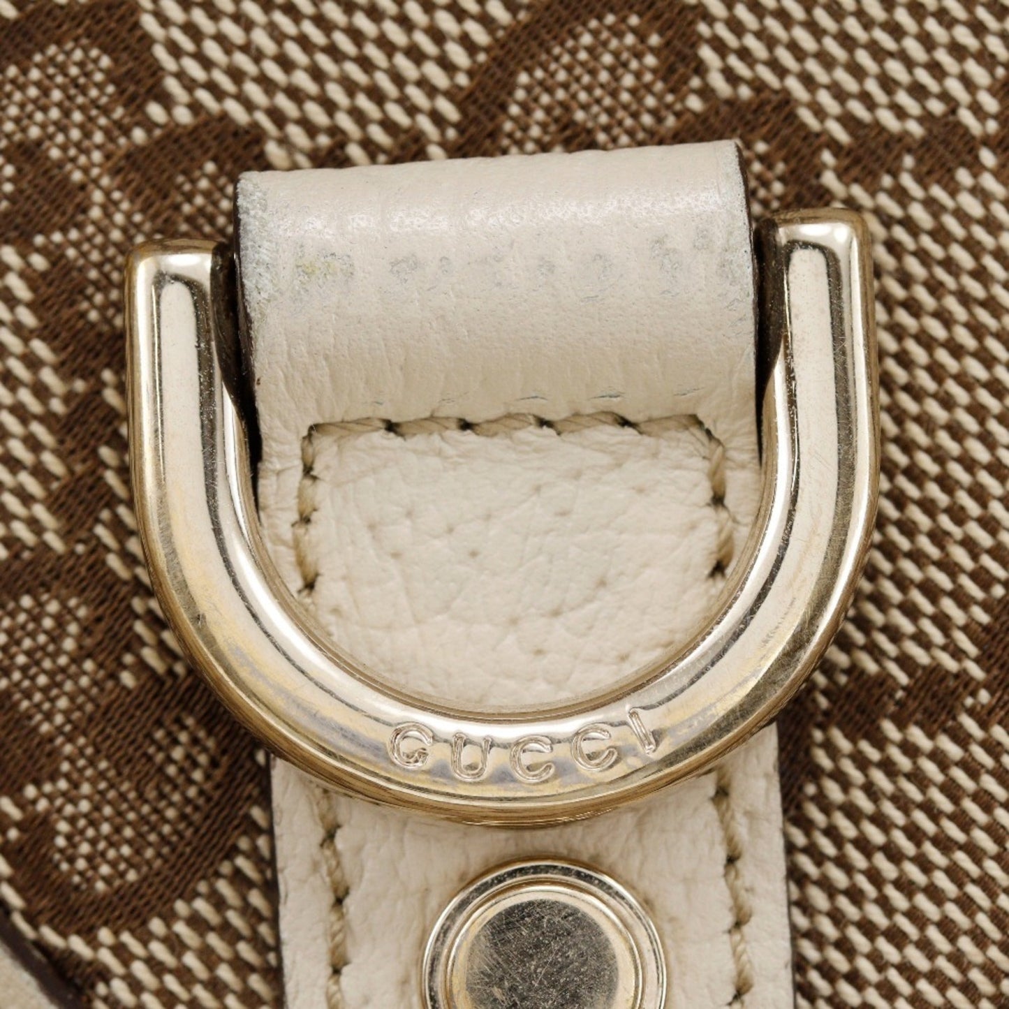Gucci Abbey Brown Gg Canvas Tote Bag ( )