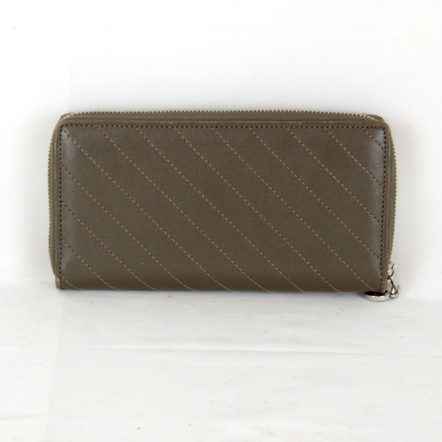 Gucci Brown Leather Long Wallet (Bi-Fold) ( )
