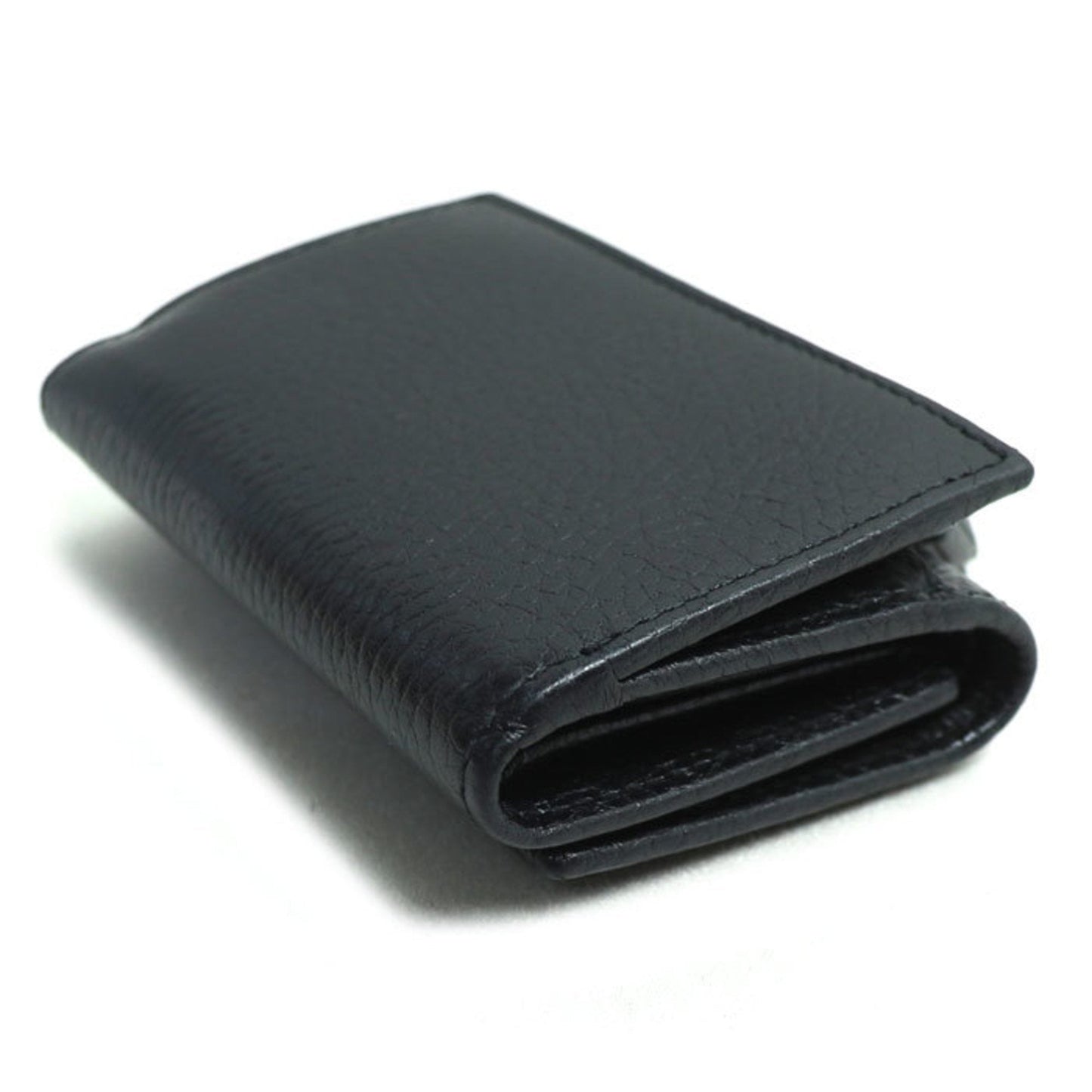 Gucci Black Leather Wallet (Tri-Fold) ( )