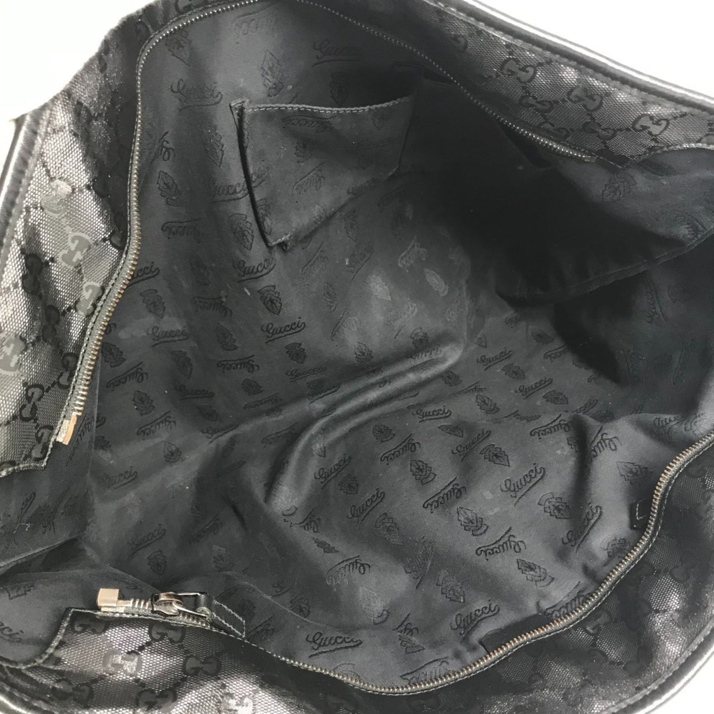 Gucci Gg ImprimÃ© Black Gg ImprimÃ© Shoulder Bag Tote Bag ( )