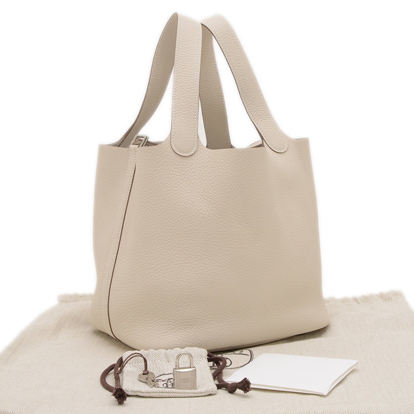 Hermes Taurillon Clemence Leather Handbag ( )