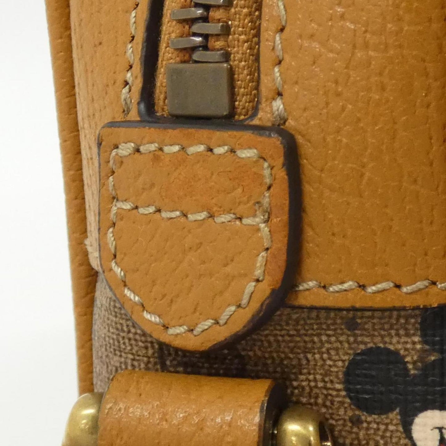 Gucci Beige Light Brown Gg Supreme Leather Shoulder Bag ( )