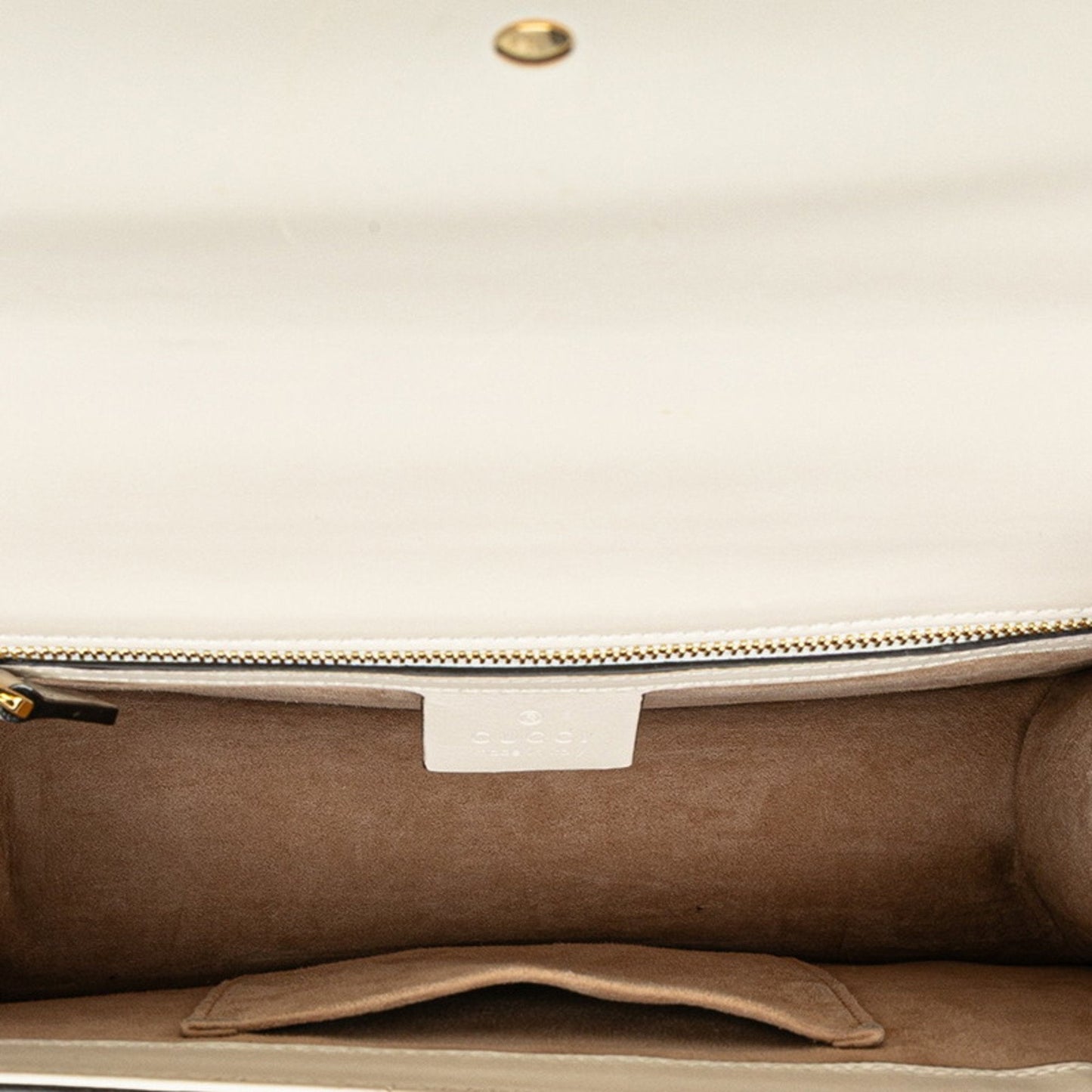 Gucci Multi-Color White Leather Shoulder Bag ( )