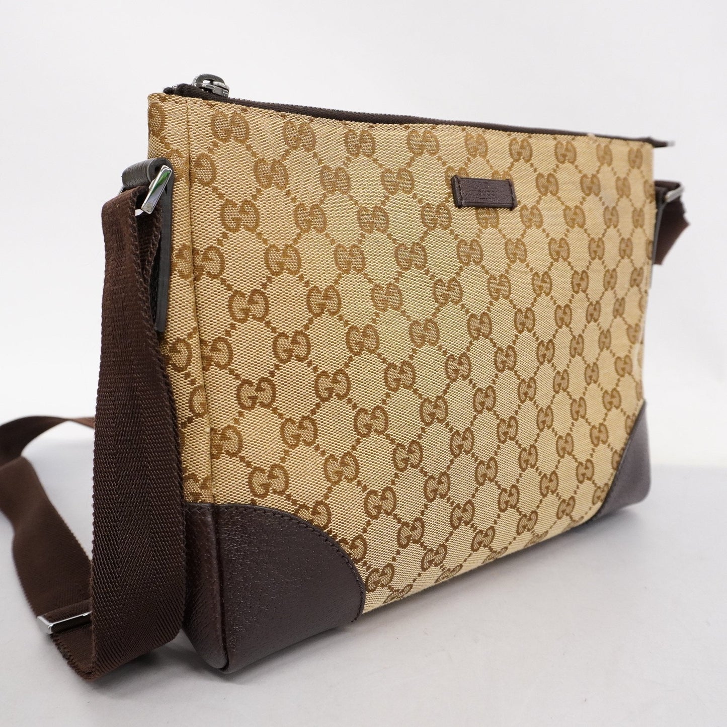 Gucci Canvas Shoulder Bag
