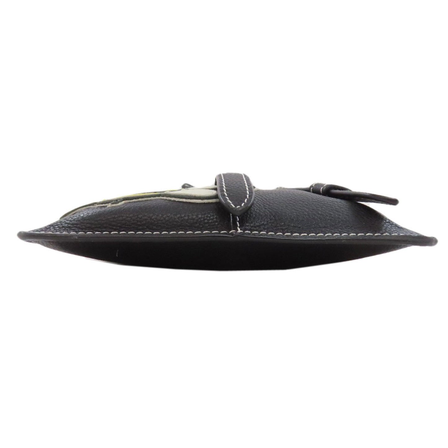 Christian Dior Black Leather Shoulder Bag ()