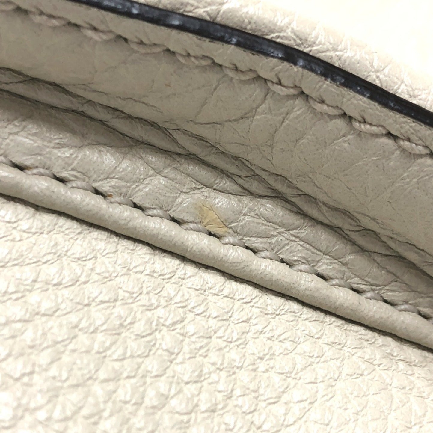 Gucci White Leather Backpack ( )
