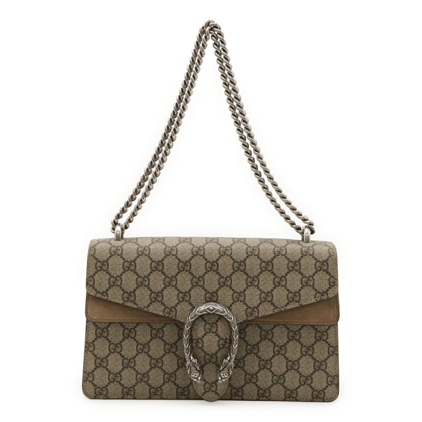 Gucci Beige Gg Supreme Shoulder Bag ( )