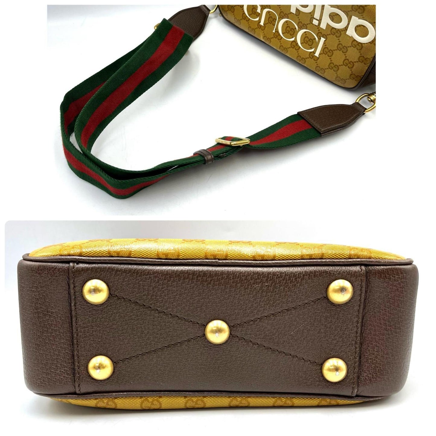 Gucci Brown Pvc Shoulder Bag ( )