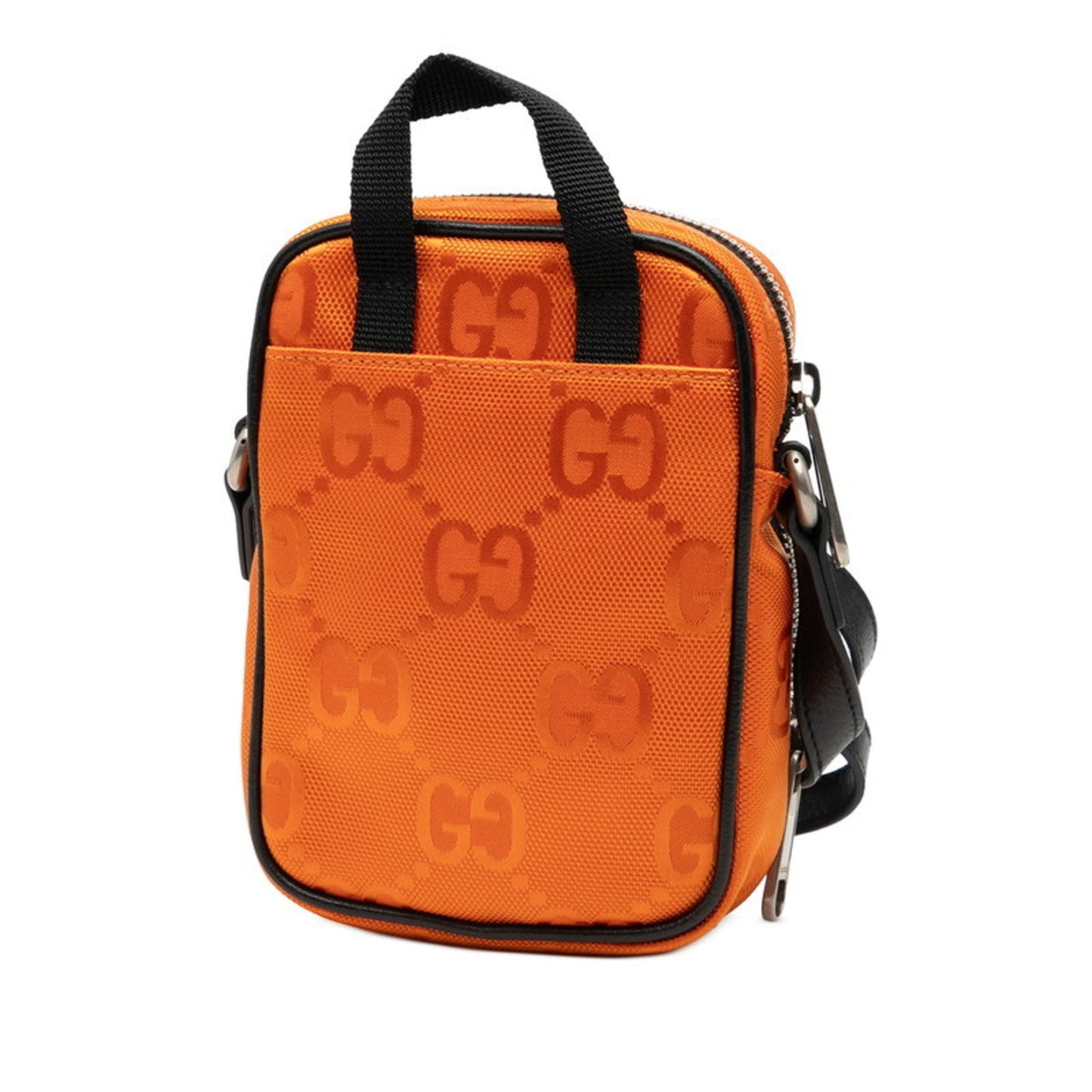 Gucci Orange Nylon Shoulder Bag ( )