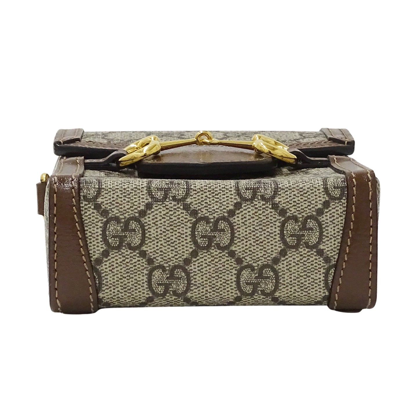 Gucci Beige Brown Gg Supreme Shoulder Bag ( )