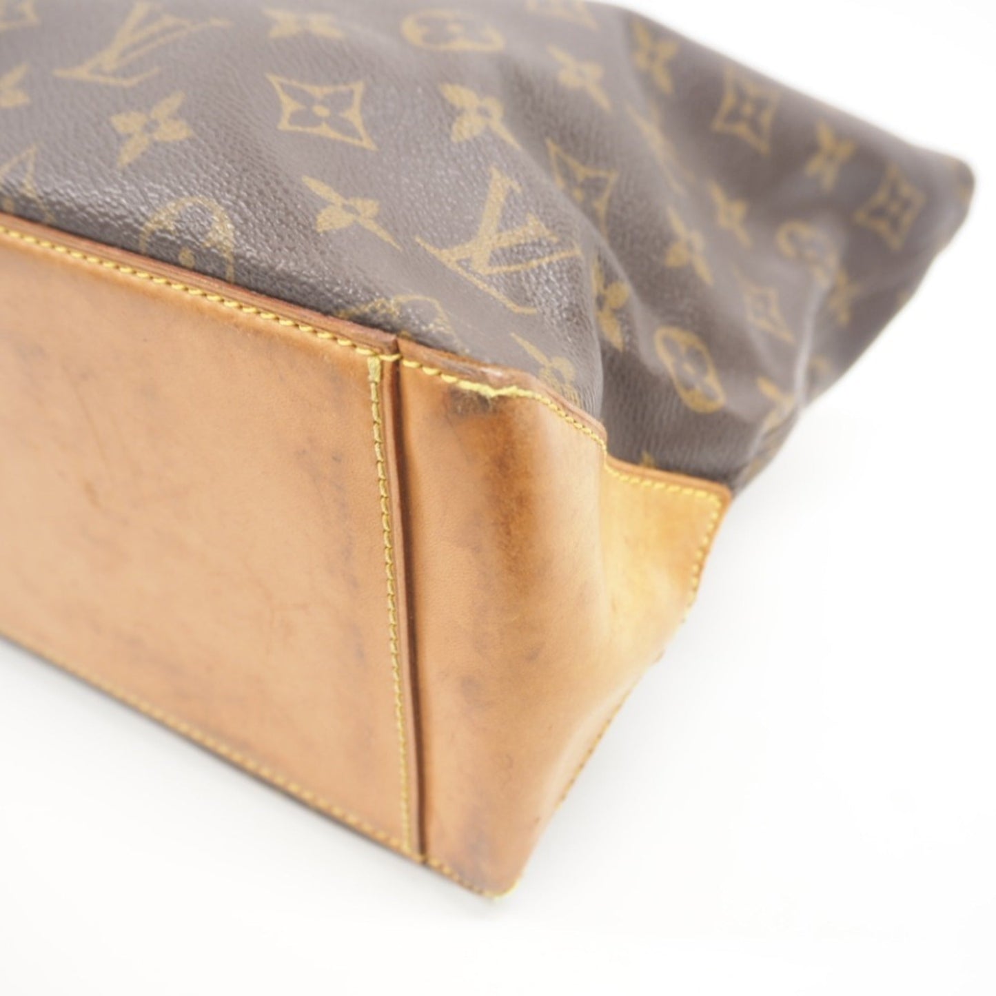 LOUIS VUITTON Hippo Piano Monogram Tote Bag Brown Women's