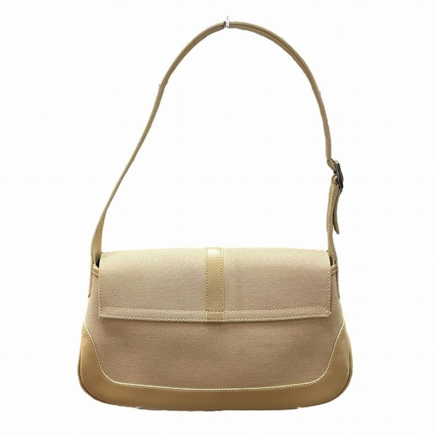 Gucci Leather Canvas Shoulder Bag
