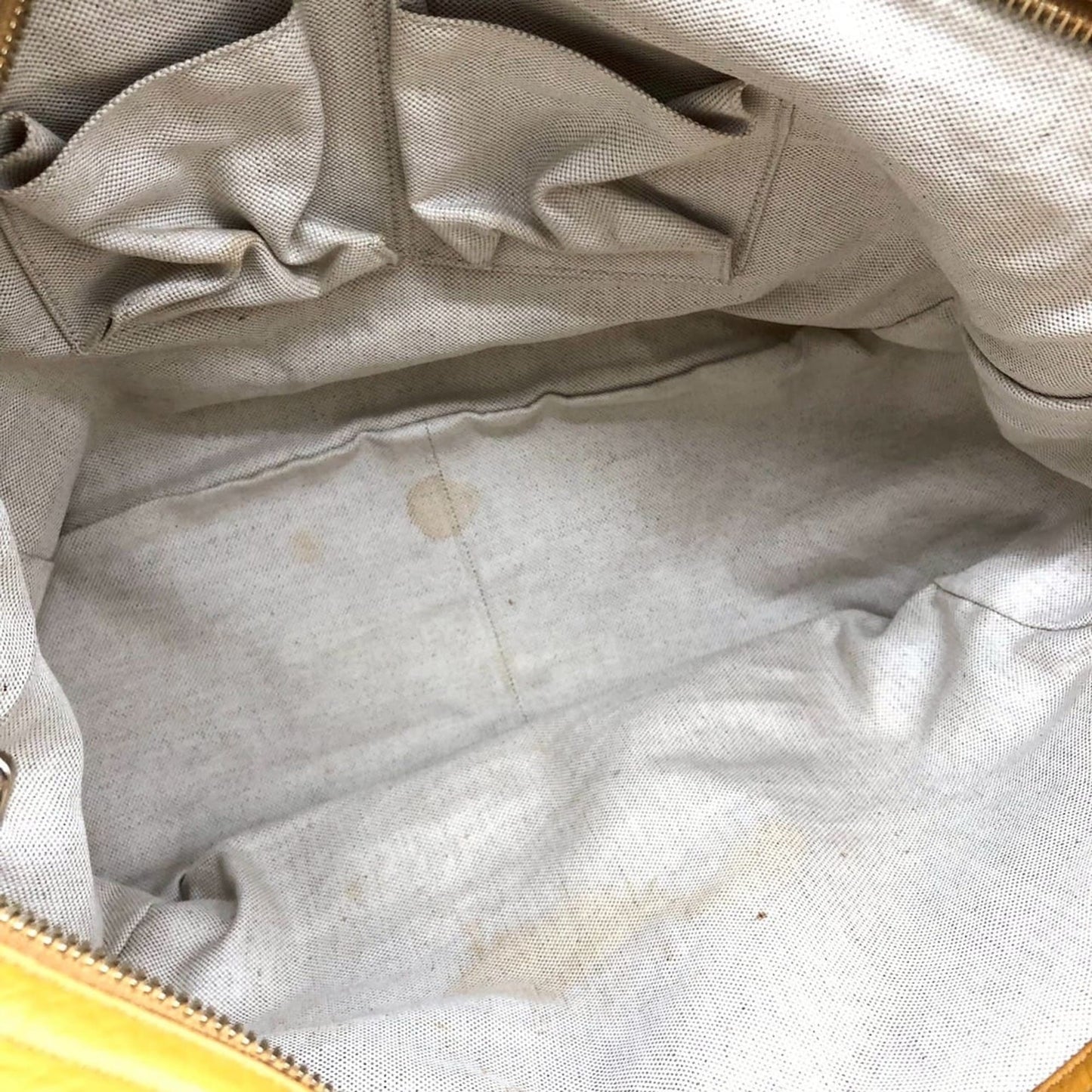 Gucci Yellow Leather Tote Bag ( )