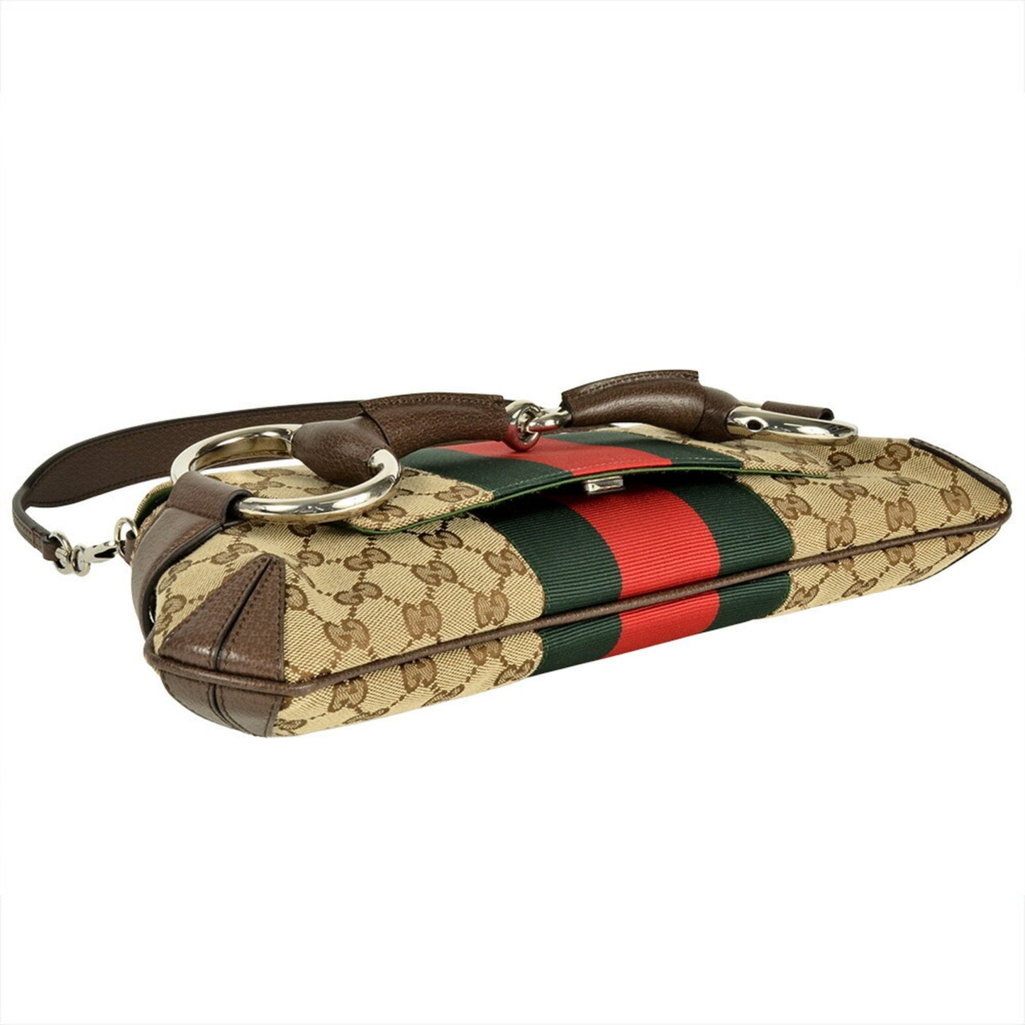 Gucci Beige Gg Canvas Handbag ( )