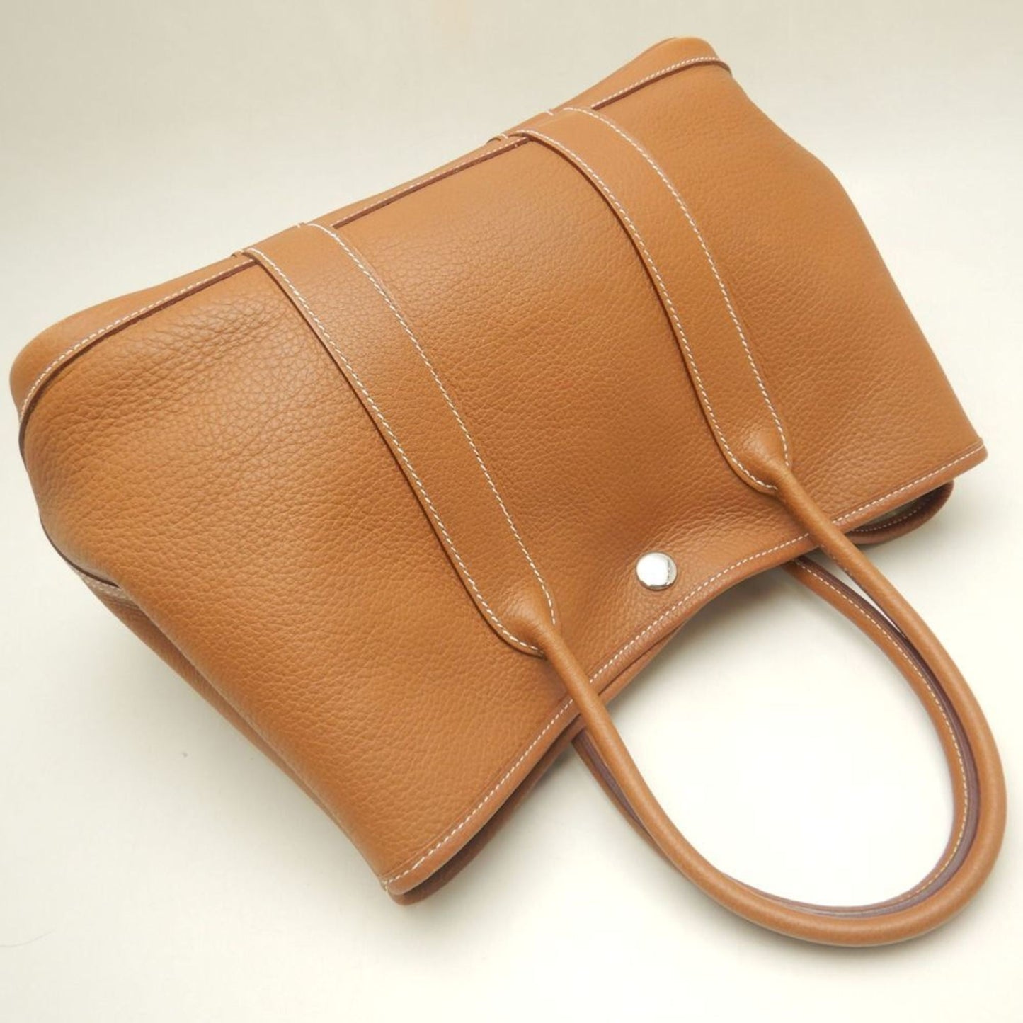 Hermes Gold Negonda Leather Handbag ( )