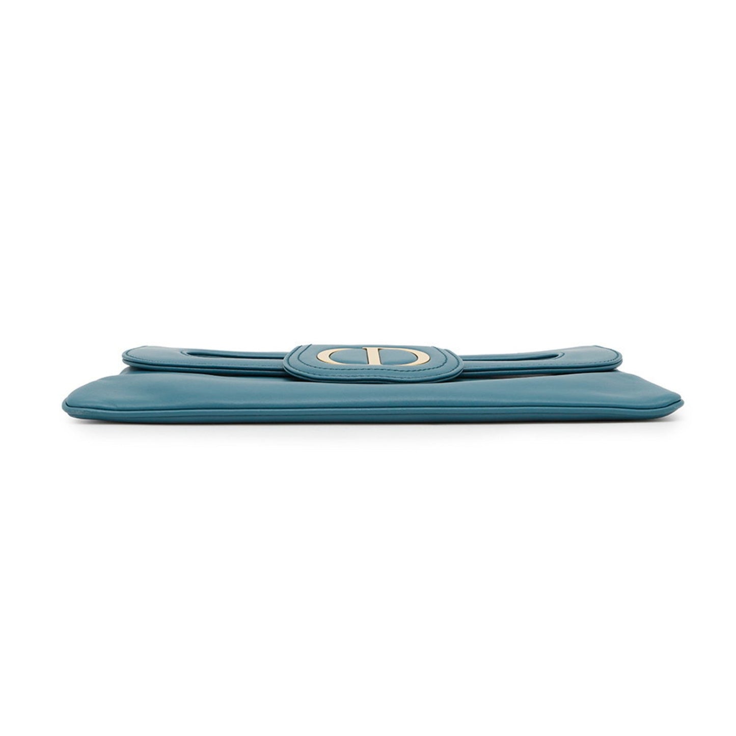 Christian Dior Blue Leather Shoulder Bag ()