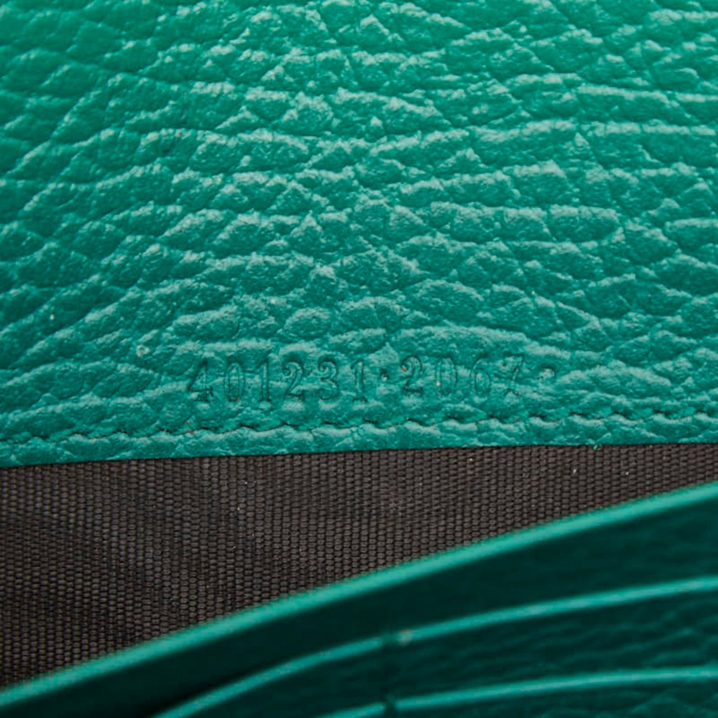 Gucci Green Pvc Leather Shoulder Bag ( )