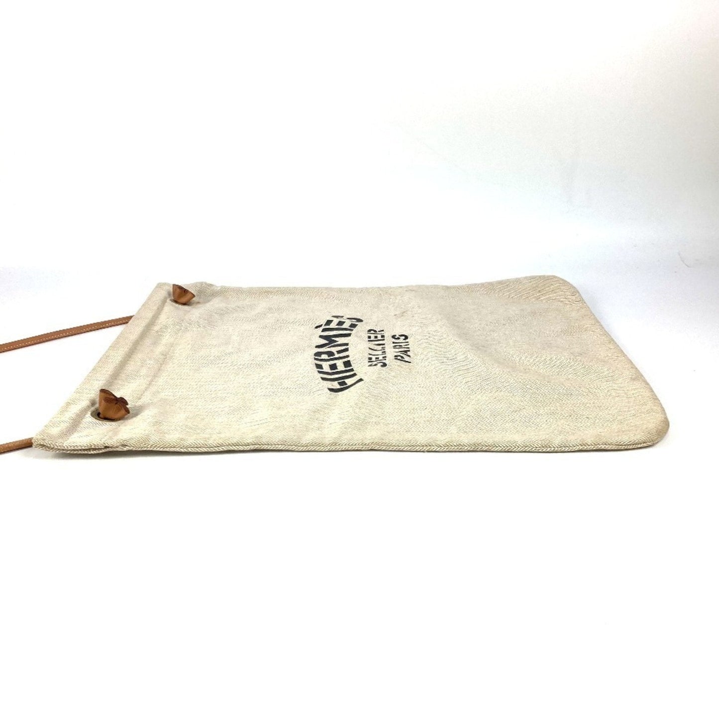Hermes Natural White Cotton Shoulder Bag ( )