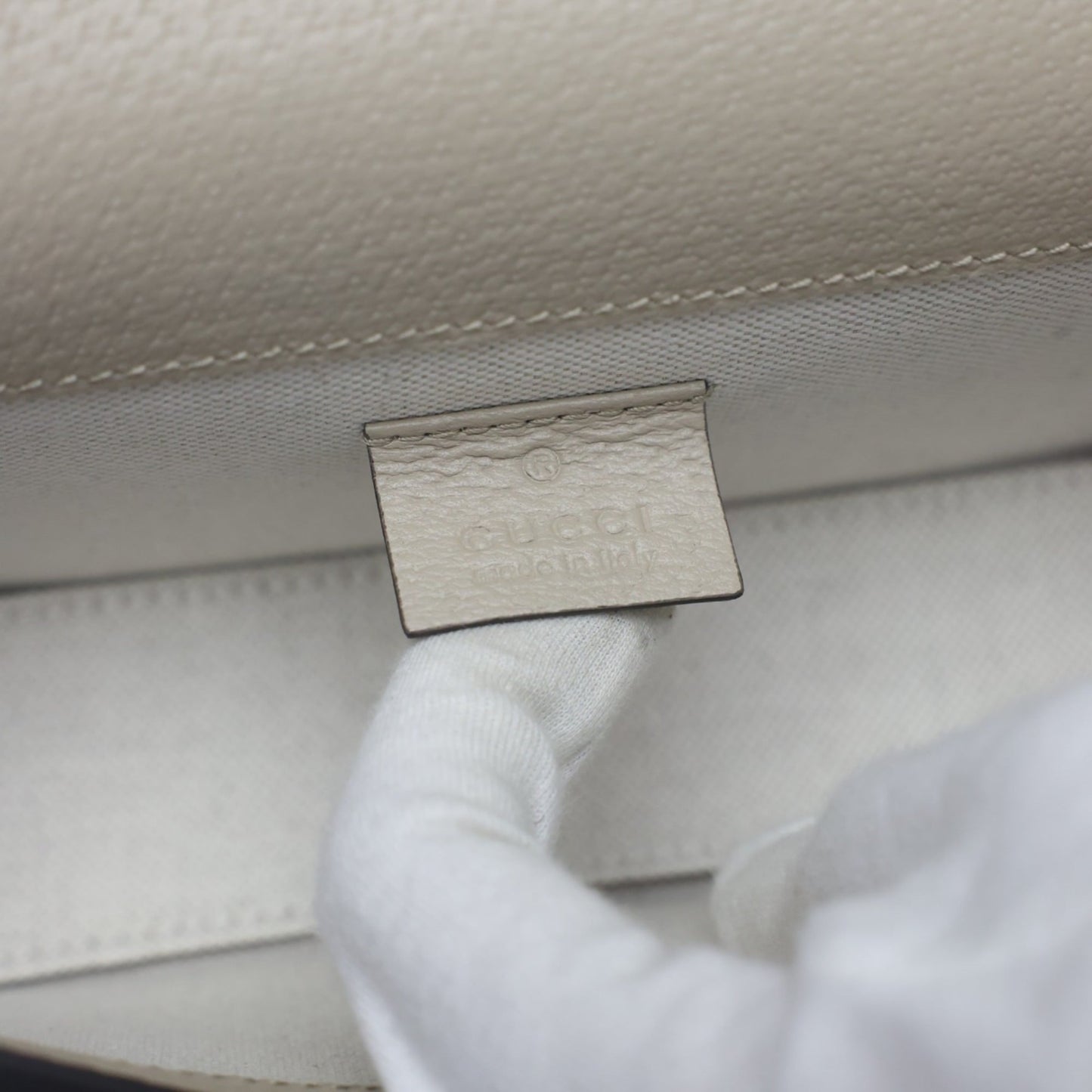 Gucci Beige Pvc Shoulder Bag ( )