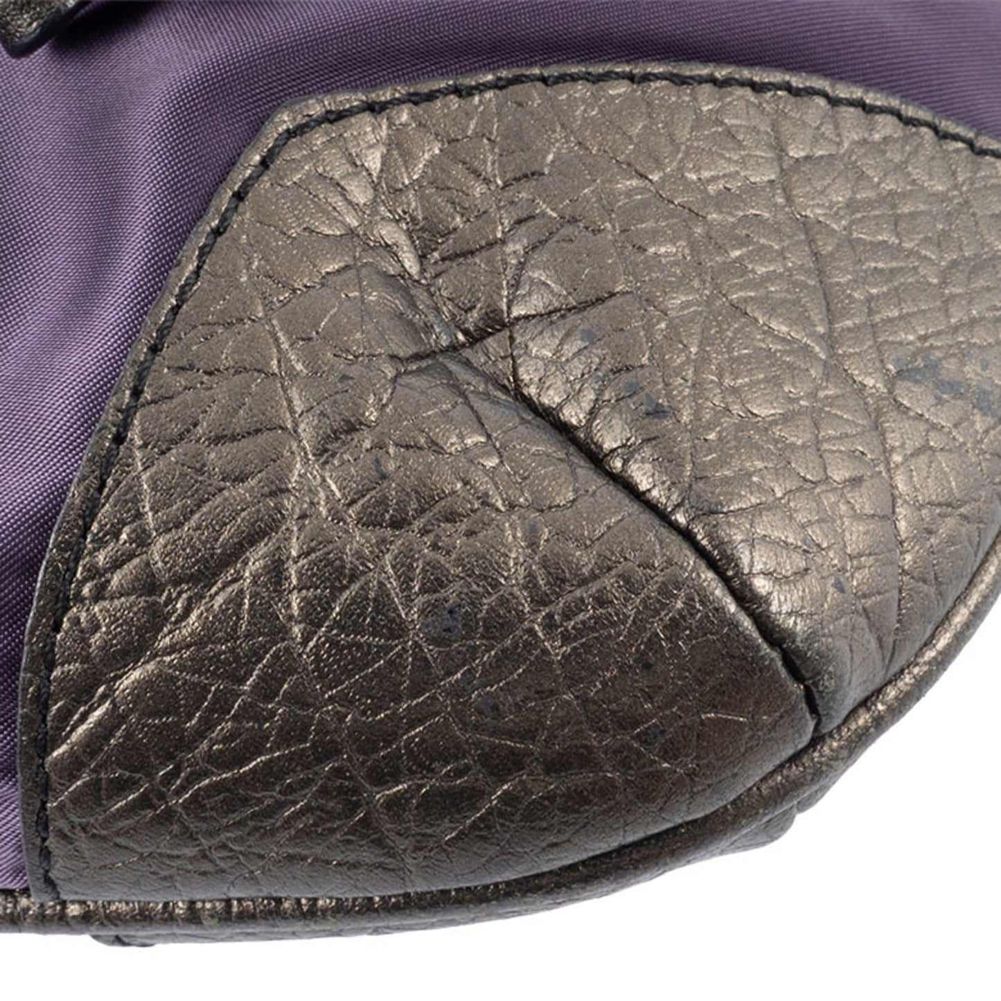 Burberry Purple Nylon Shoulder Bag ( )