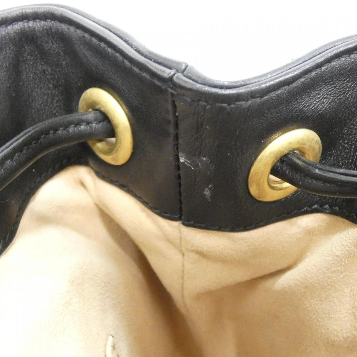 Gucci Black Leather Backpack ( )