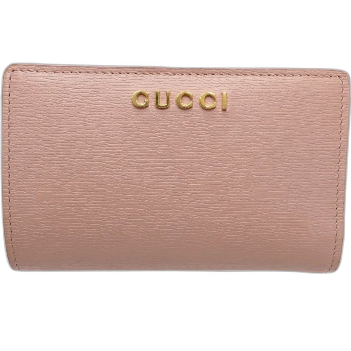 Gucci Pink Leather Wallet (Bi-Fold) ( )